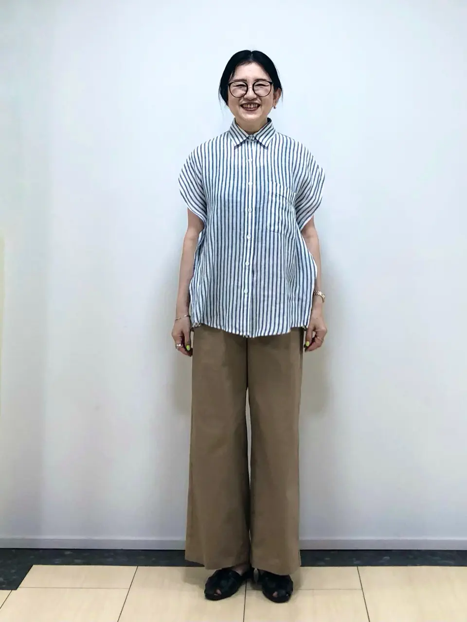 ONWARD CROSSET SELECT 横松 コーディネート画像