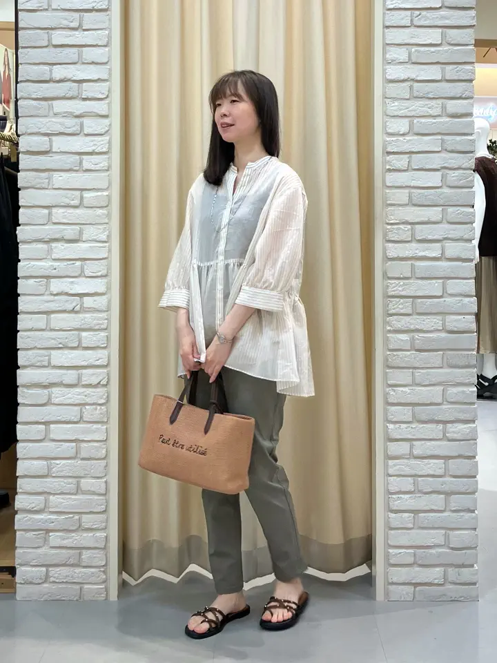 ONWARD CROSSET SELECT 檀 コーディネート画像