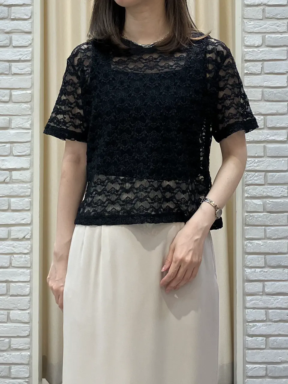 ONWARD CROSSET SELECT 檀 コーディネート画像