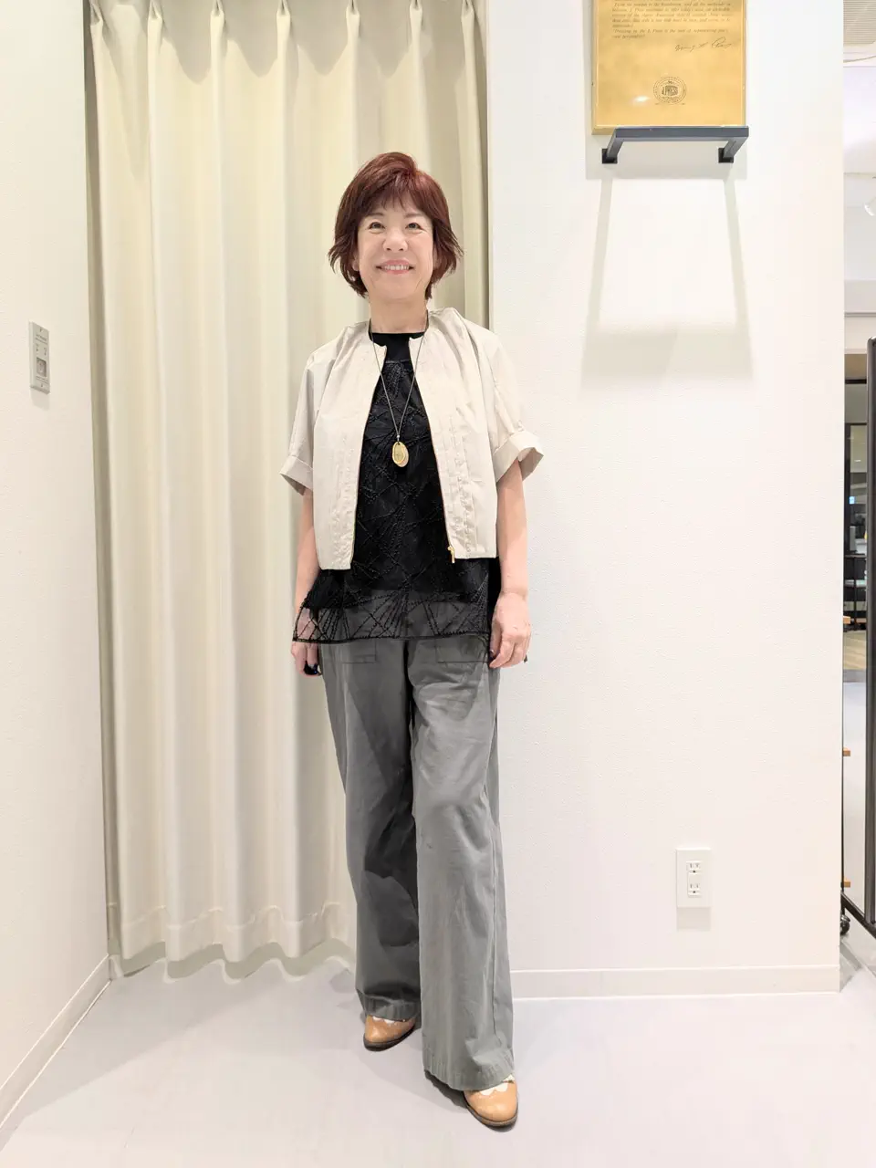 ONWARD CROSSET SELECT 土屋 コーディネート画像