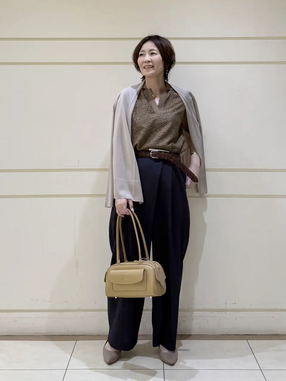 ONWARD CROSSET SELECT maruri コーディネート画像