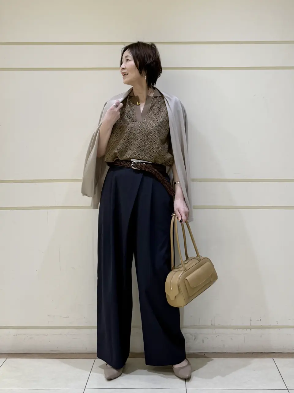 ONWARD CROSSET SELECT maruri コーディネート画像