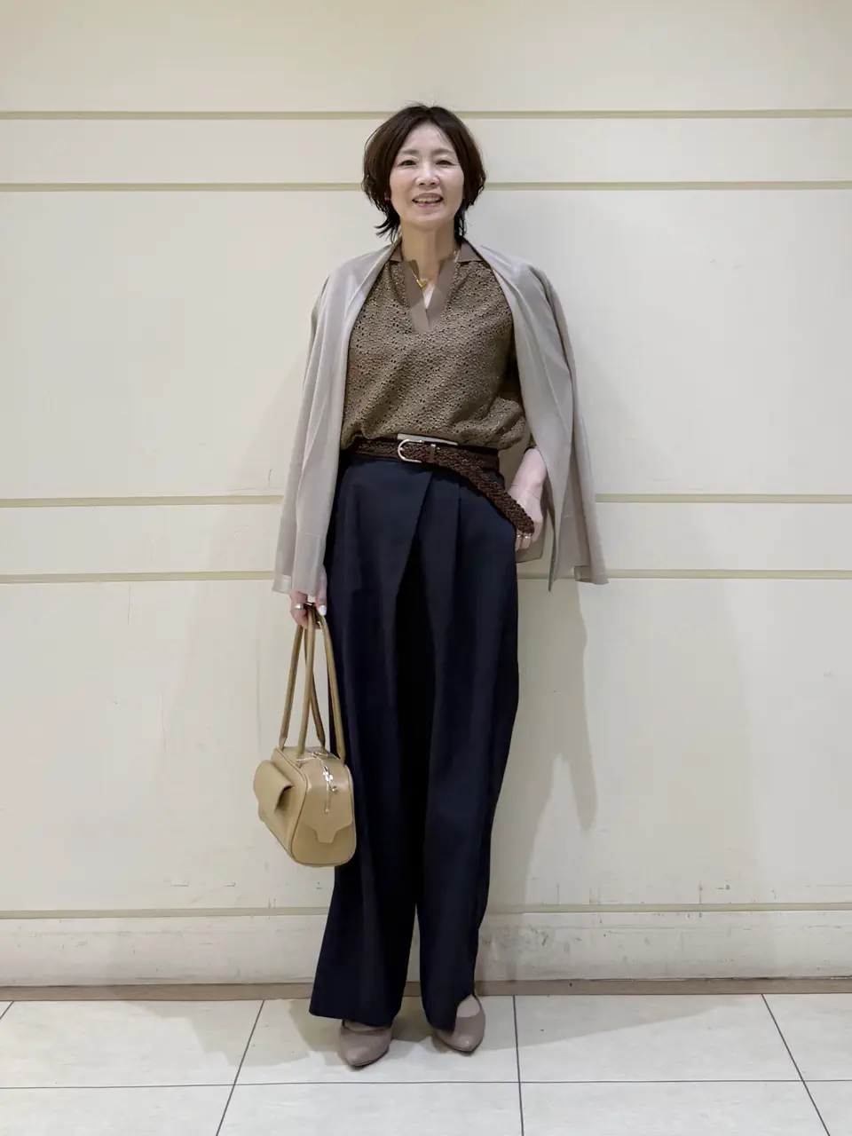 ONWARD CROSSET SELECT maruri コーディネート画像