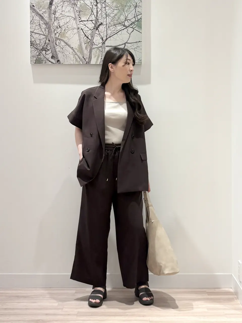 ONWARD CROSSET SELECT 岡 コーディネート画像