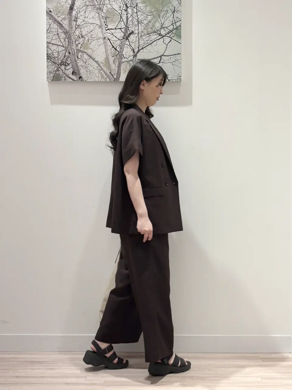 ONWARD CROSSET SELECT 岡 コーディネート画像