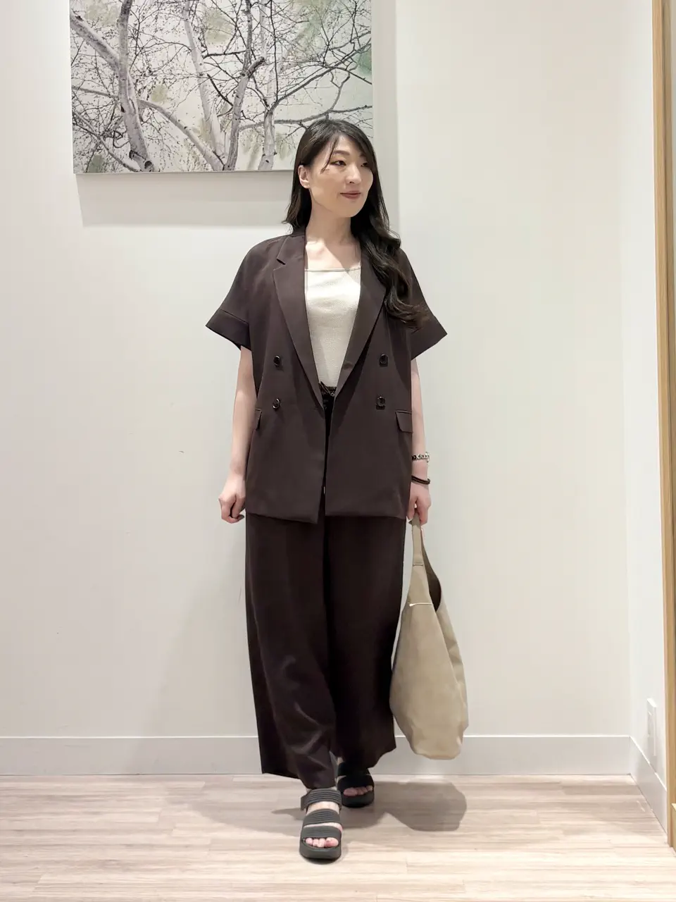 ONWARD CROSSET SELECT 岡 コーディネート画像
