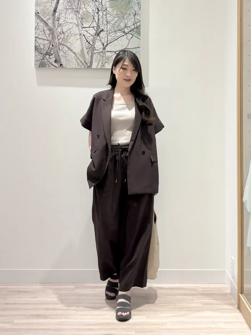 ONWARD CROSSET SELECT 岡 コーディネート画像