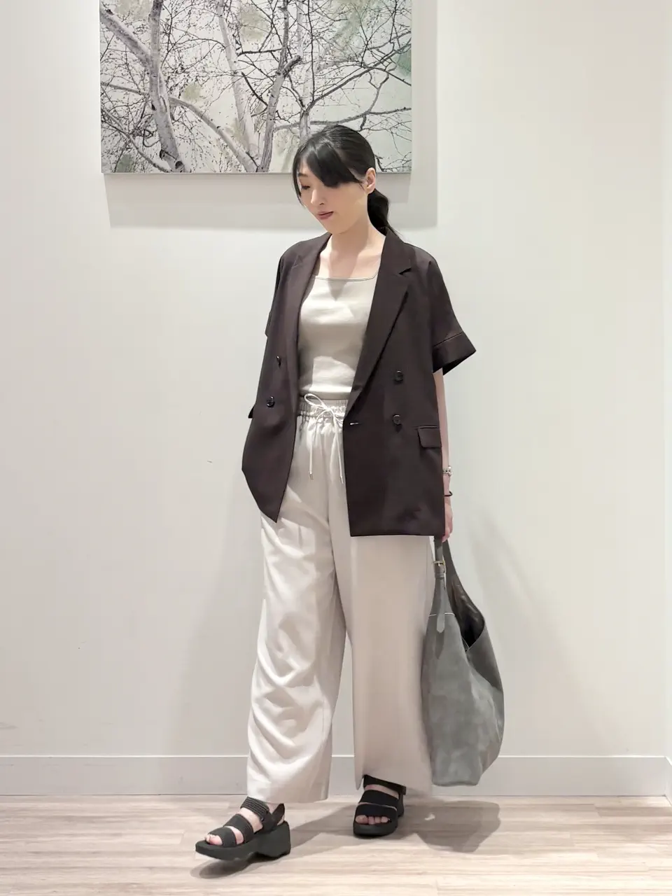 ONWARD CROSSET SELECT 岡 コーディネート画像