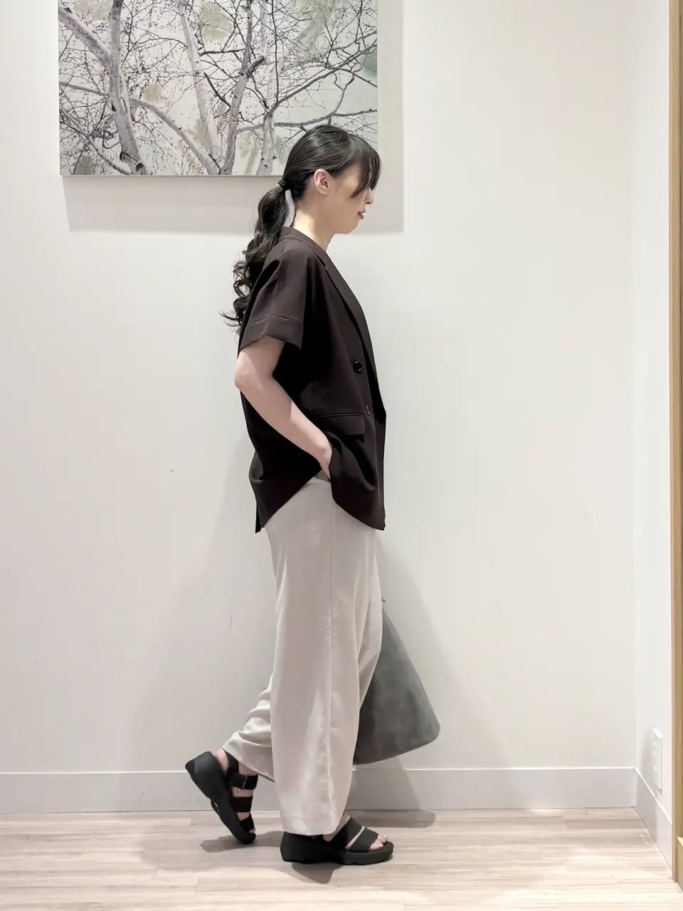 ONWARD CROSSET SELECT 岡 コーディネート画像