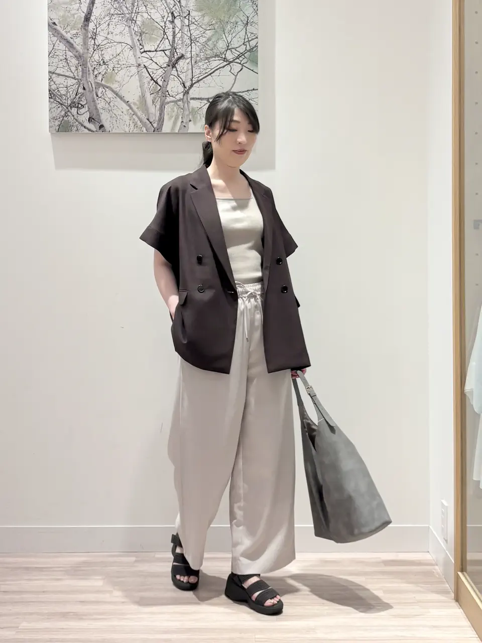 ONWARD CROSSET SELECT 岡 コーディネート画像