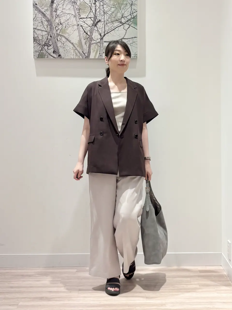 ONWARD CROSSET SELECT 岡 コーディネート画像