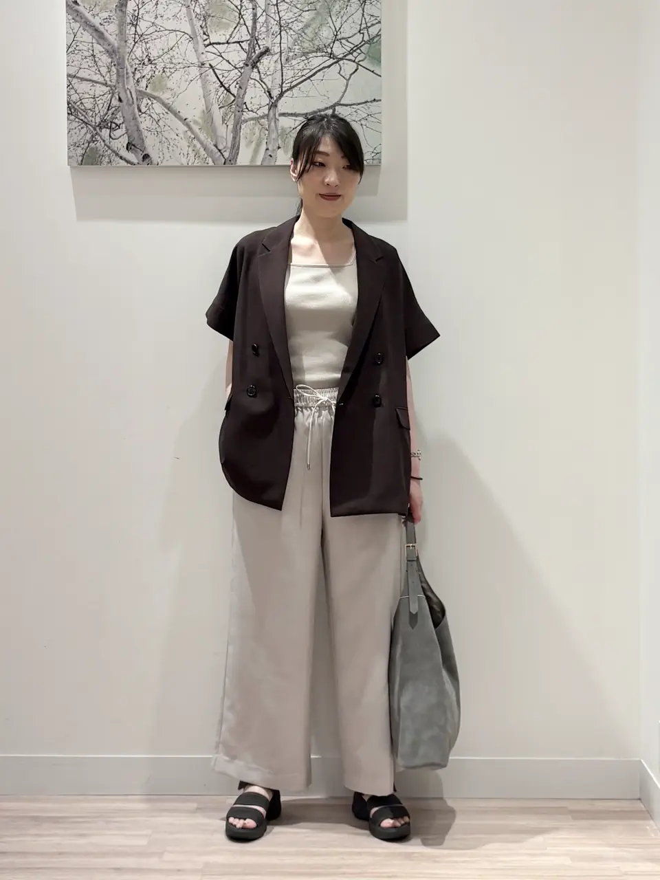ONWARD CROSSET SELECT 岡 コーディネート画像
