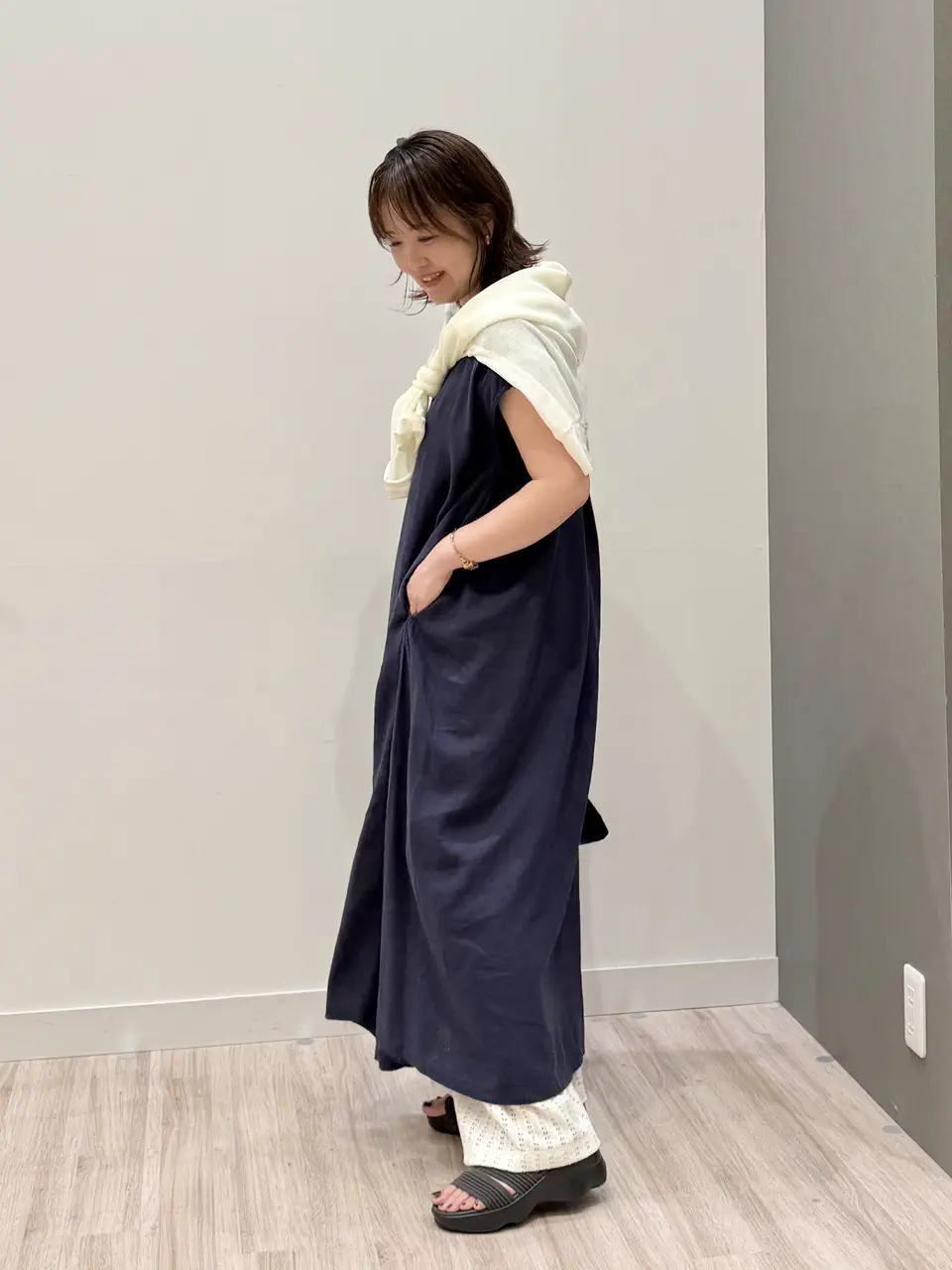 ONWARD CROSSET SELECT フジコ コーディネート画像