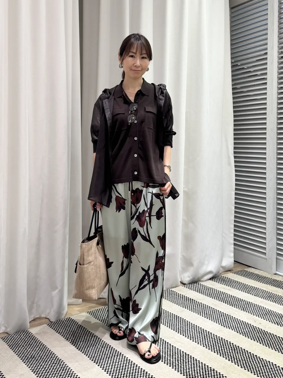 ONWARD CROSSET SELECT KURIYAMA コーディネート画像