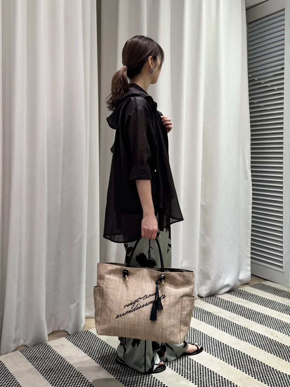 ONWARD CROSSET SELECT KURIYAMA コーディネート画像