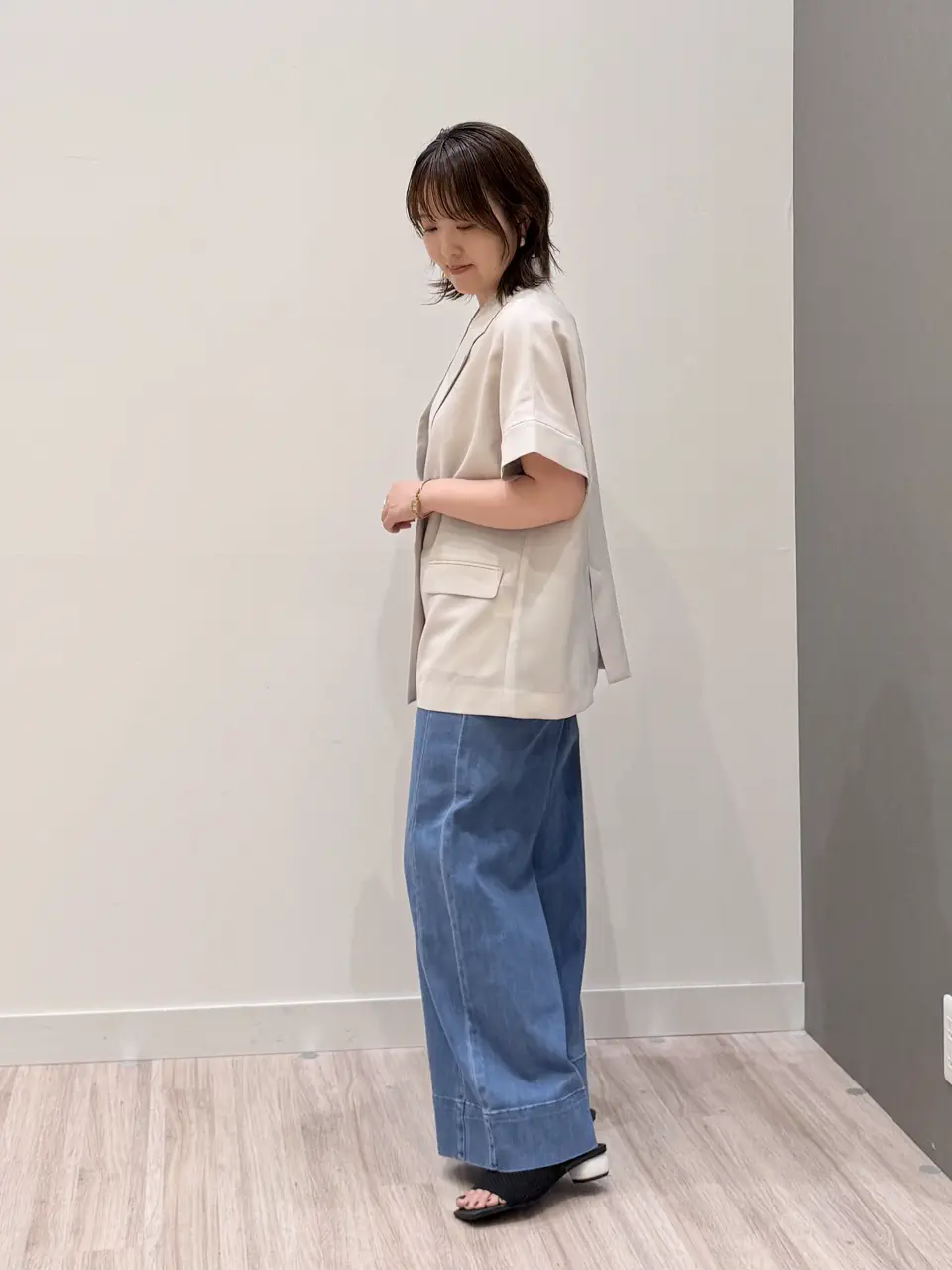 ONWARD CROSSET SELECT フジコ コーディネート画像