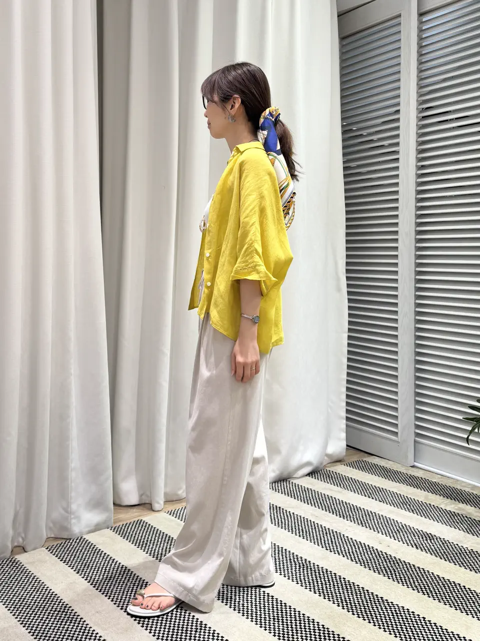 ONWARD CROSSET SELECT KURIYAMA コーディネート画像
