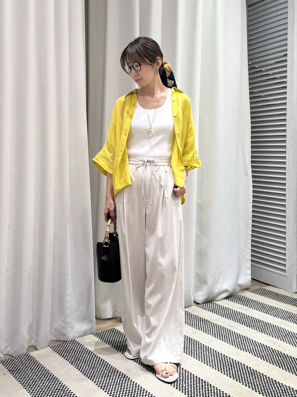 ONWARD CROSSET SELECT KURIYAMA コーディネート画像