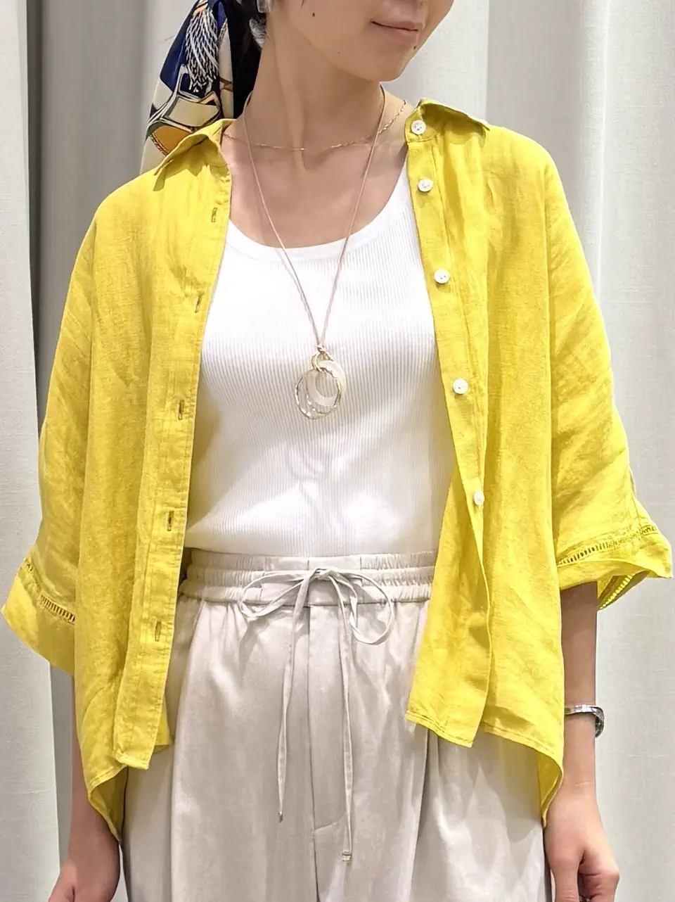 ONWARD CROSSET SELECT KURIYAMA コーディネート画像