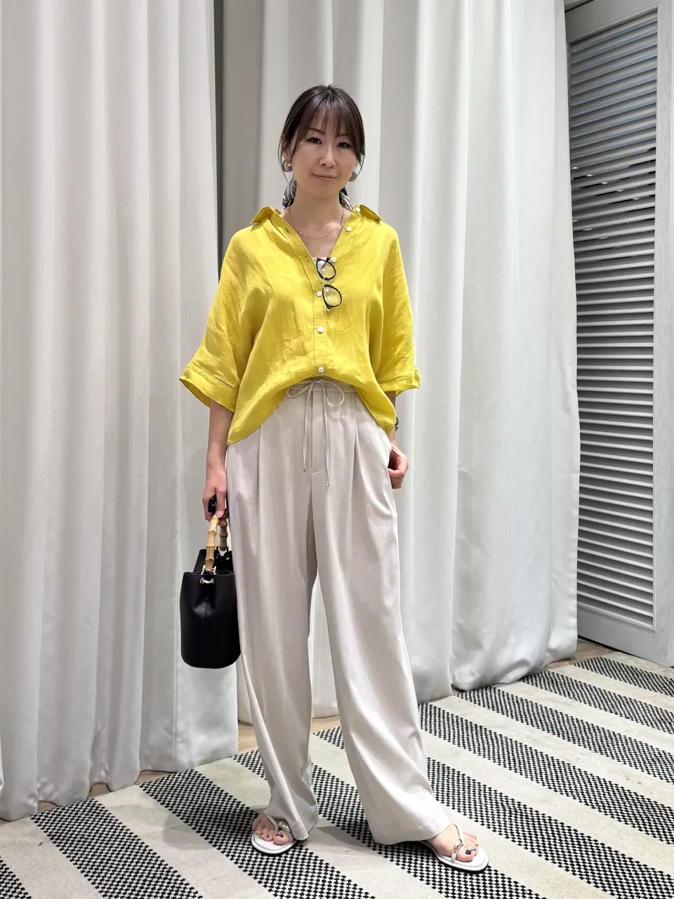 ONWARD CROSSET SELECT KURIYAMA コーディネート画像