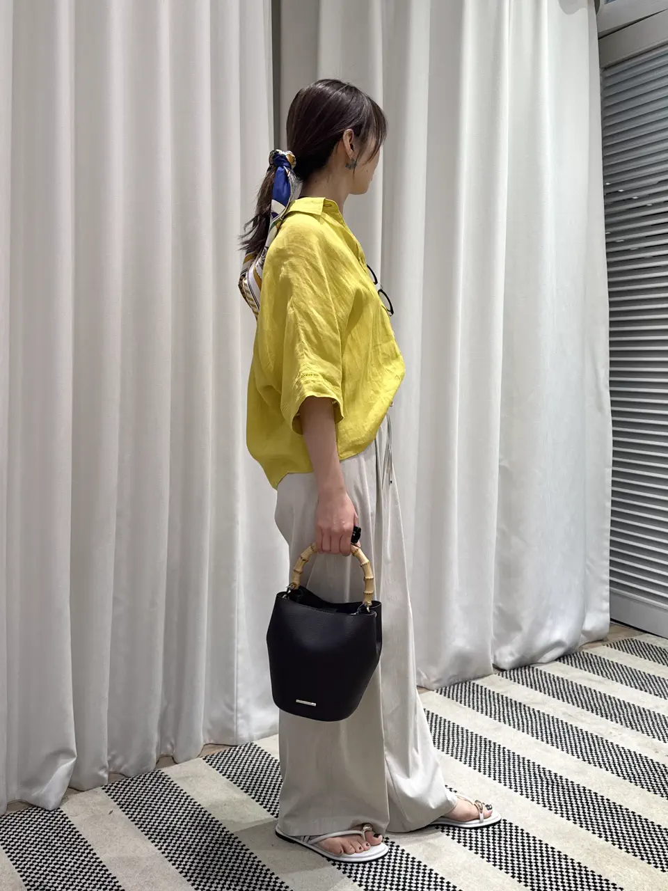 ONWARD CROSSET SELECT KURIYAMA コーディネート画像