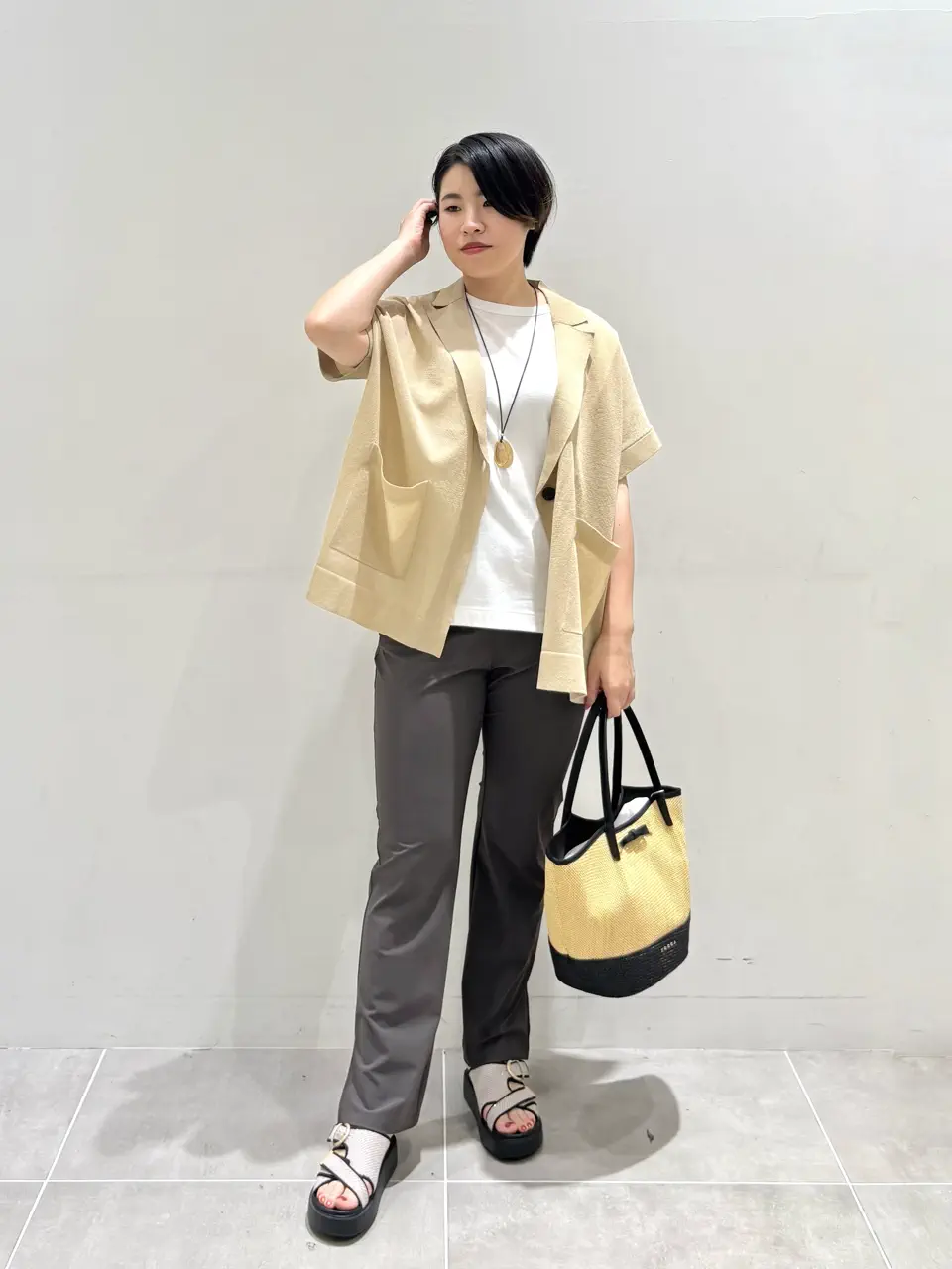 ONWARD CROSSET SELECT 花井 コーディネート画像