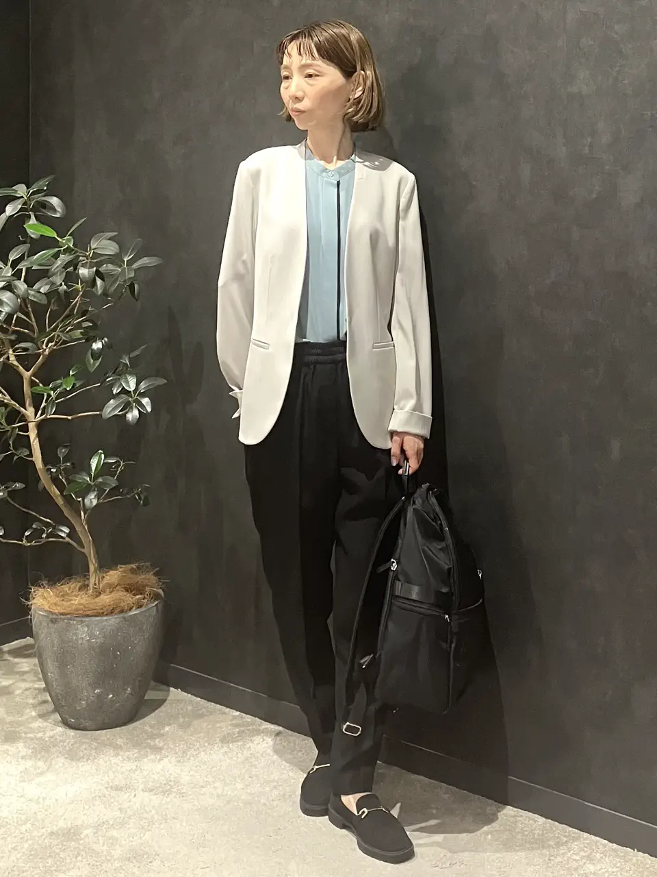 ONWARD CROSSET SELECT 阿部 コーディネート画像