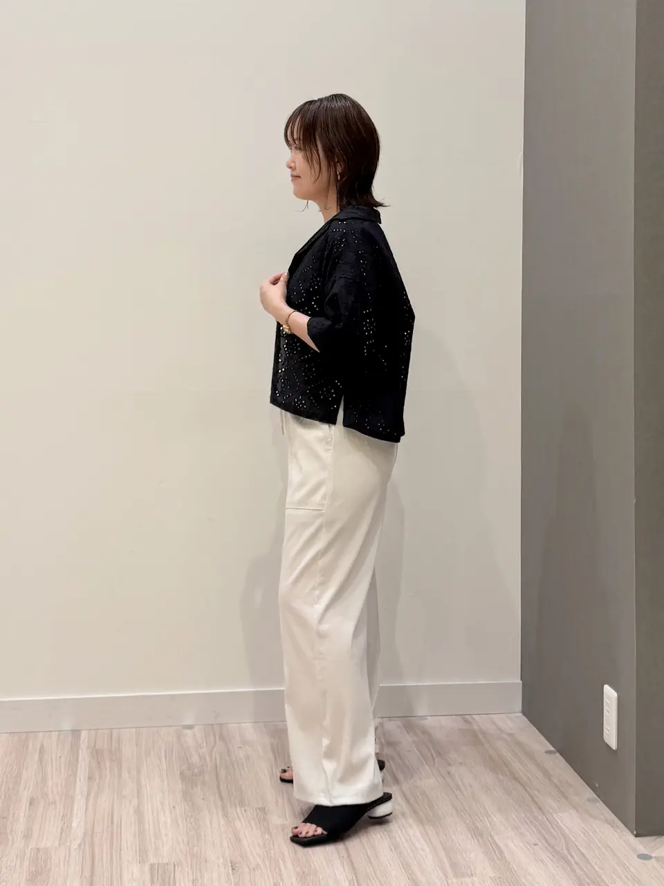 ONWARD CROSSET SELECT フジコ コーディネート画像