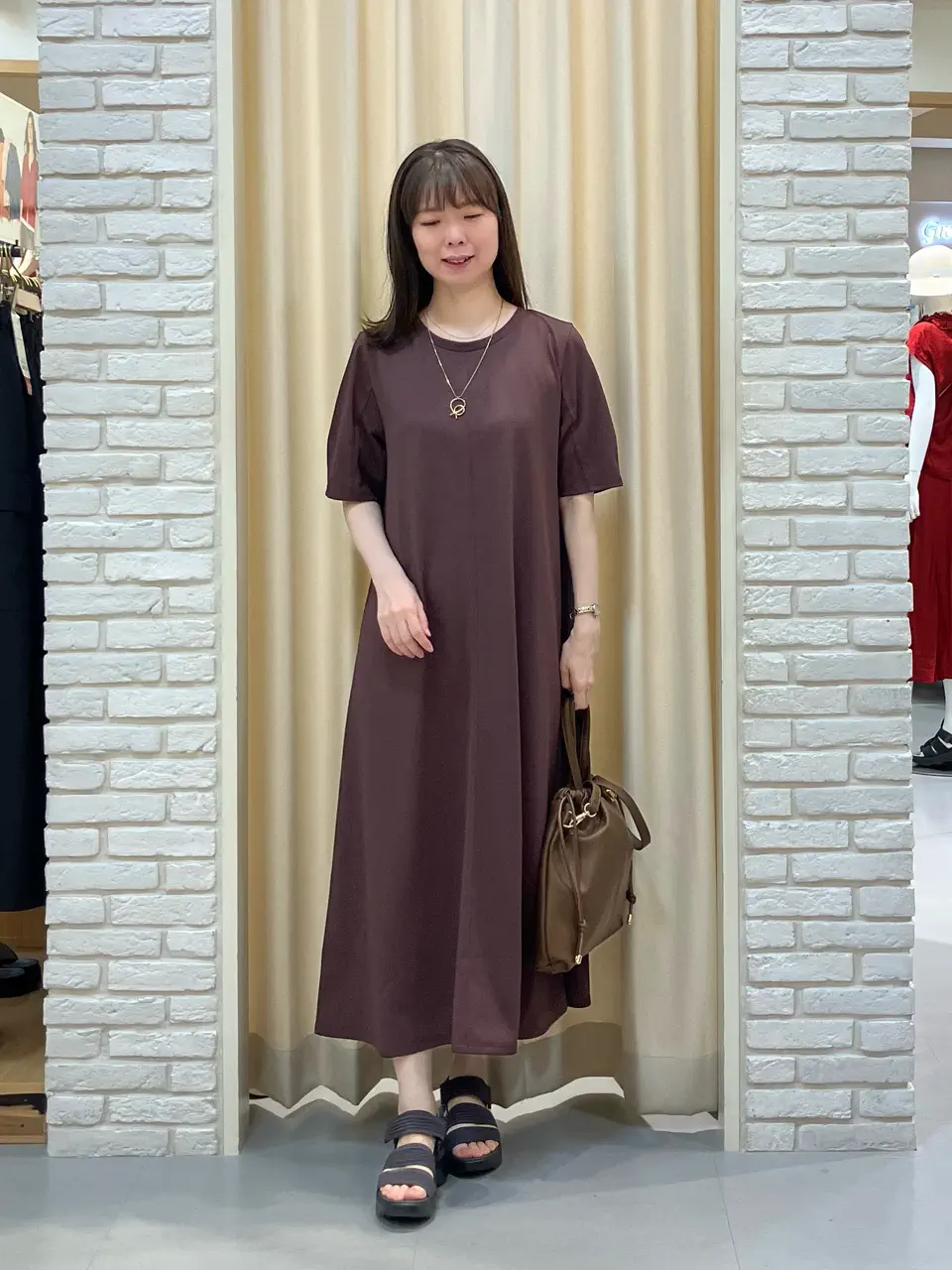 ONWARD CROSSET SELECT 檀 コーディネート画像
