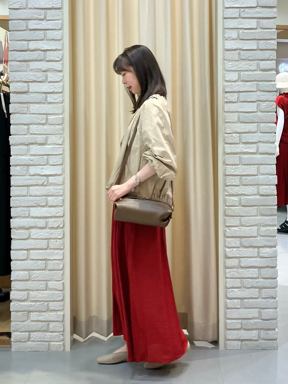 ONWARD CROSSET SELECT 檀 コーディネート画像