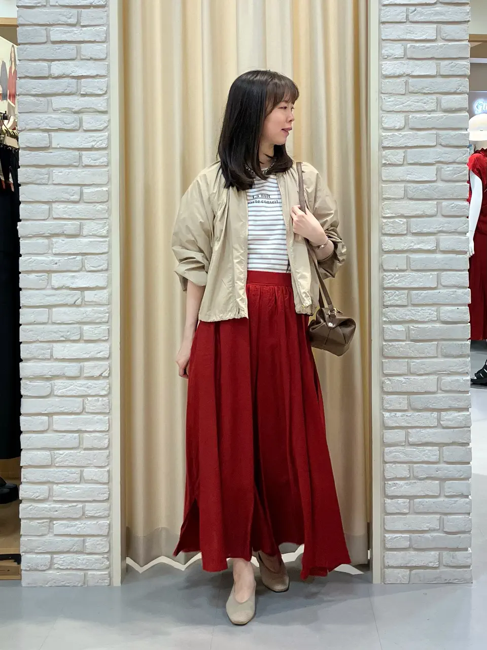 ONWARD CROSSET SELECT 檀 コーディネート画像