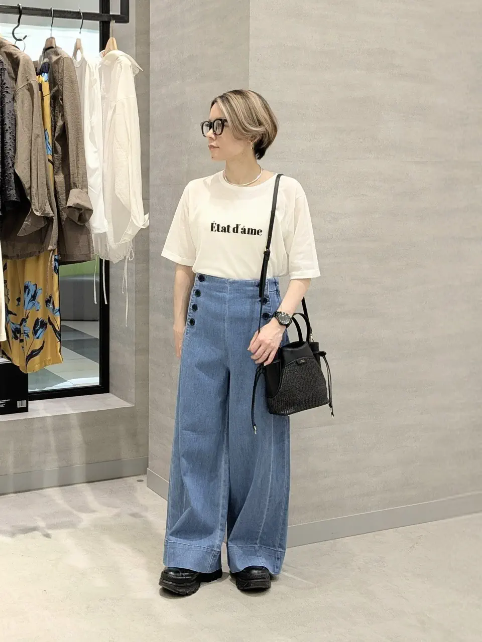  スタッフ コーディネート画像