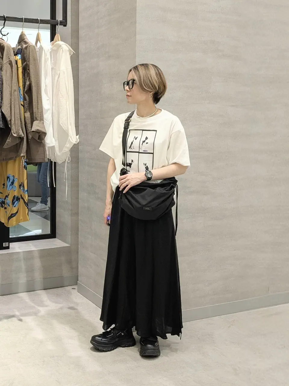  スタッフ コーディネート画像