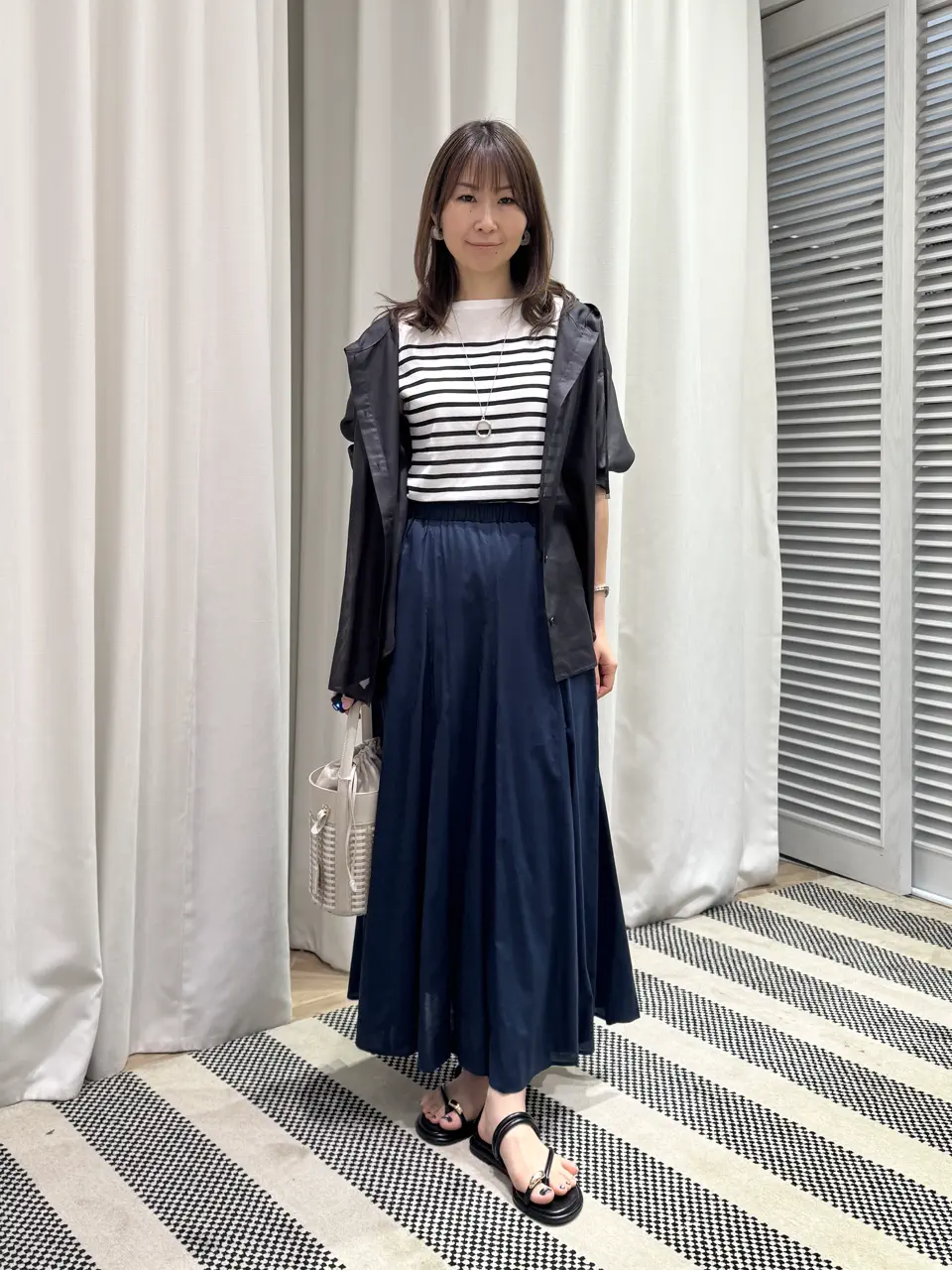 ONWARD CROSSET SELECT KURIYAMA コーディネート画像