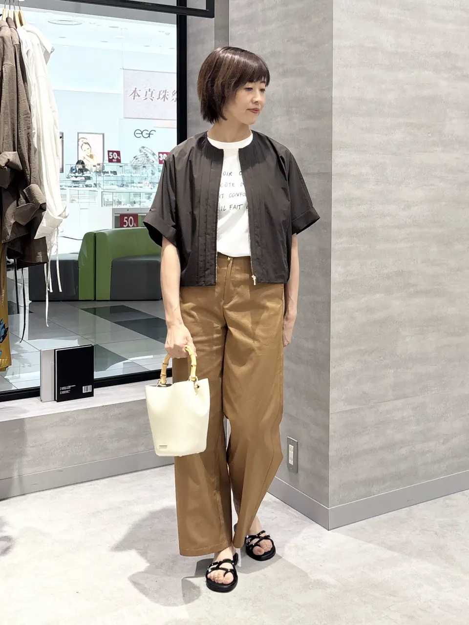 ONWARD CROSSET SELECT Chie コーディネート画像