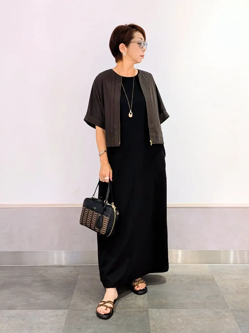 ONWARD CROSSET SELECT niwa コーディネート画像