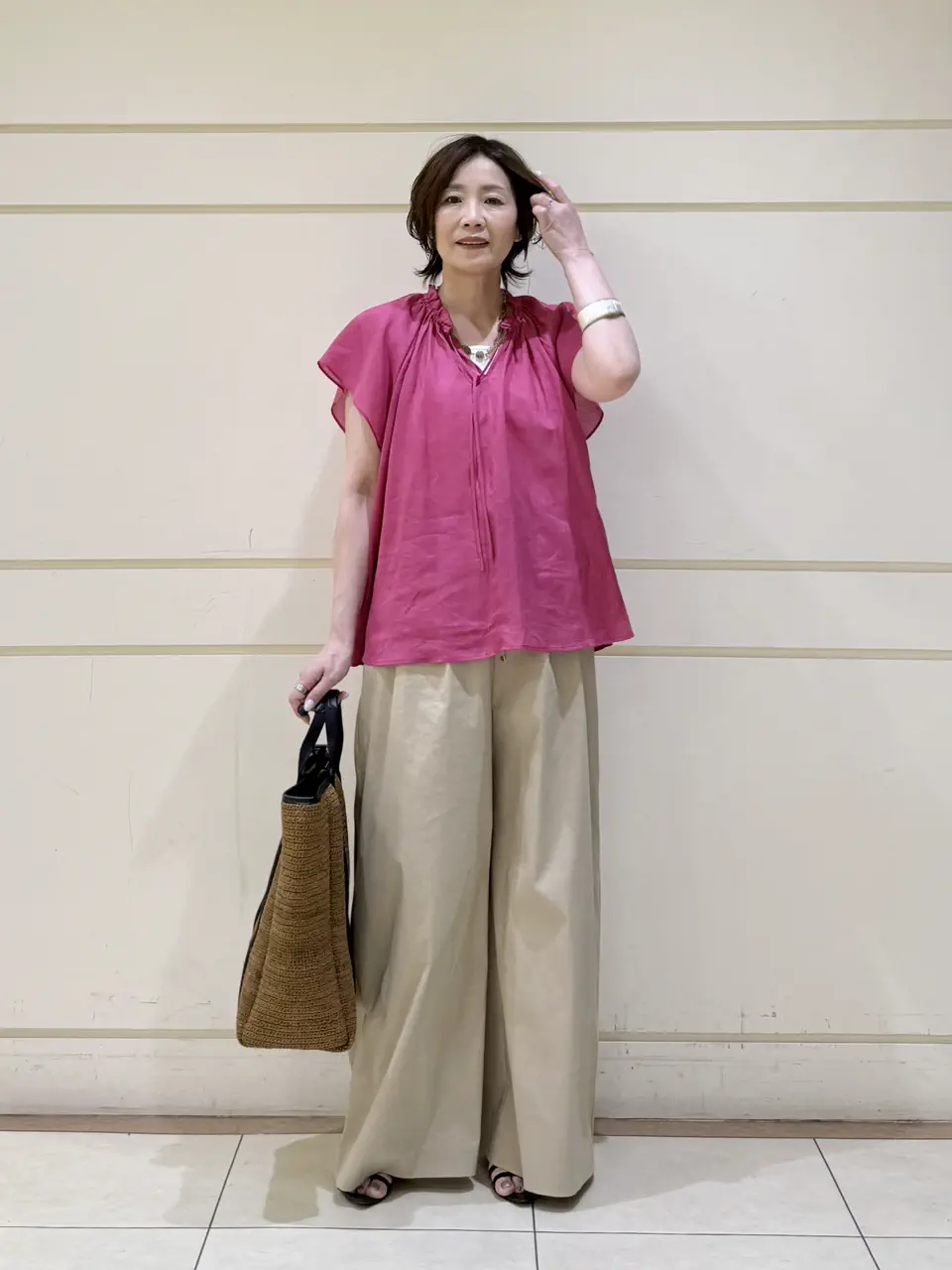 ONWARD CROSSET SELECT maruri コーディネート画像