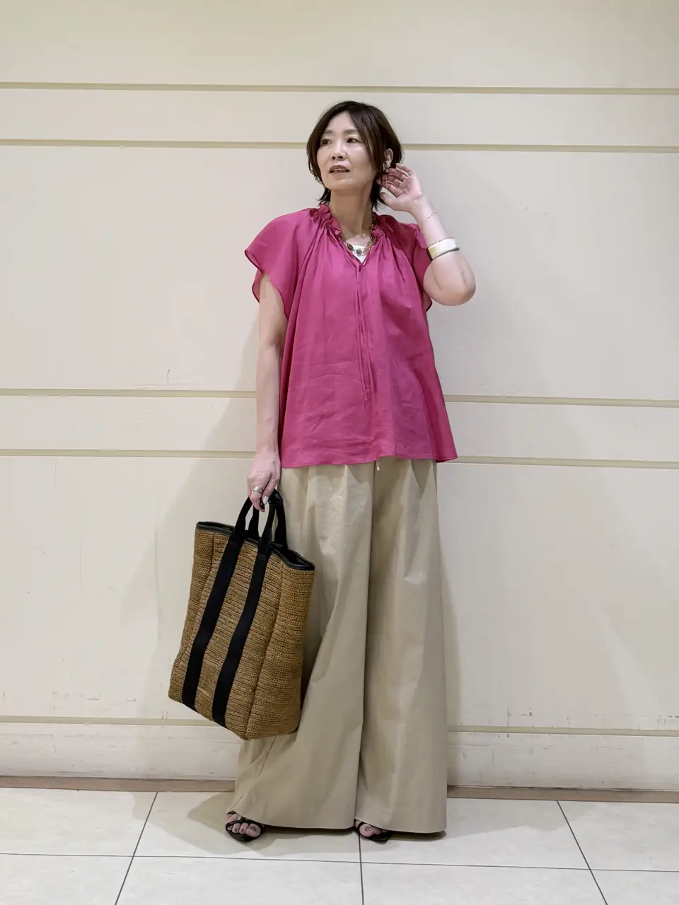 ONWARD CROSSET SELECT maruri コーディネート画像