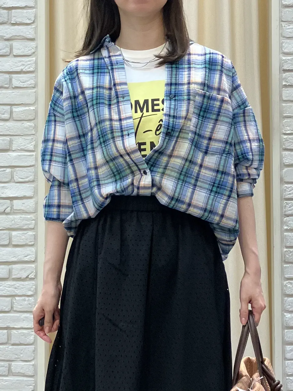ONWARD CROSSET SELECT 檀 コーディネート画像