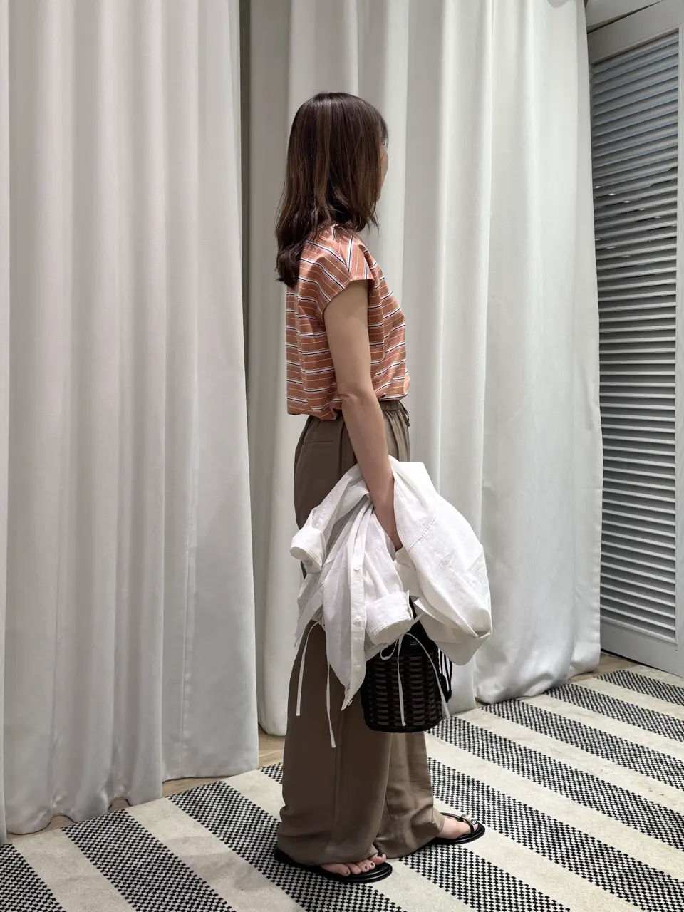 ONWARD CROSSET SELECT KURIYAMA コーディネート画像