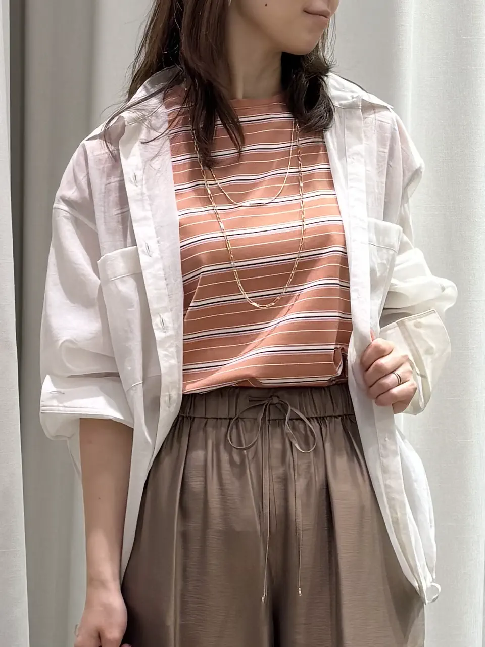 ONWARD CROSSET SELECT KURIYAMA コーディネート画像