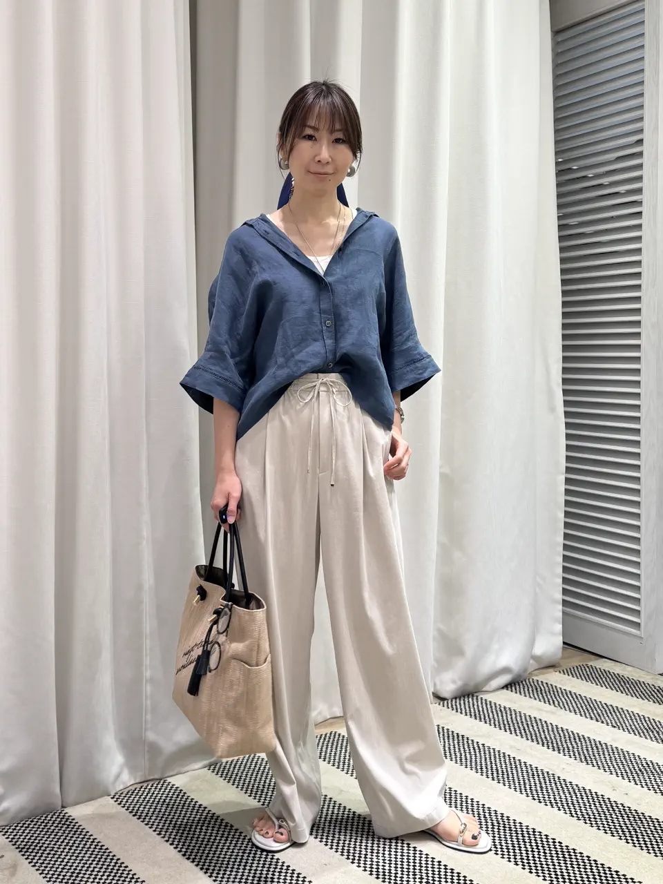 ONWARD CROSSET SELECT KURIYAMA コーディネート画像
