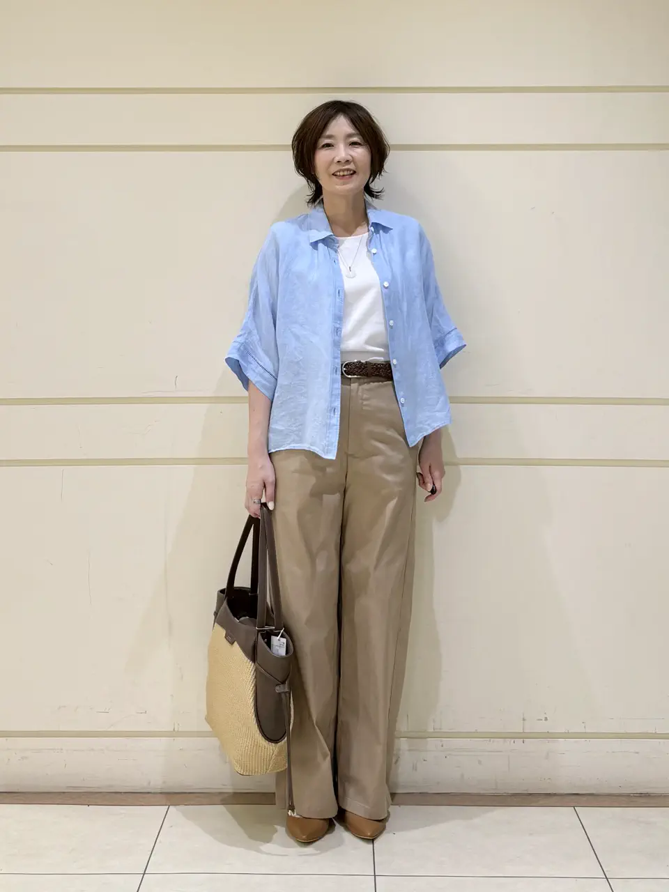 ONWARD CROSSET SELECT maruri コーディネート画像