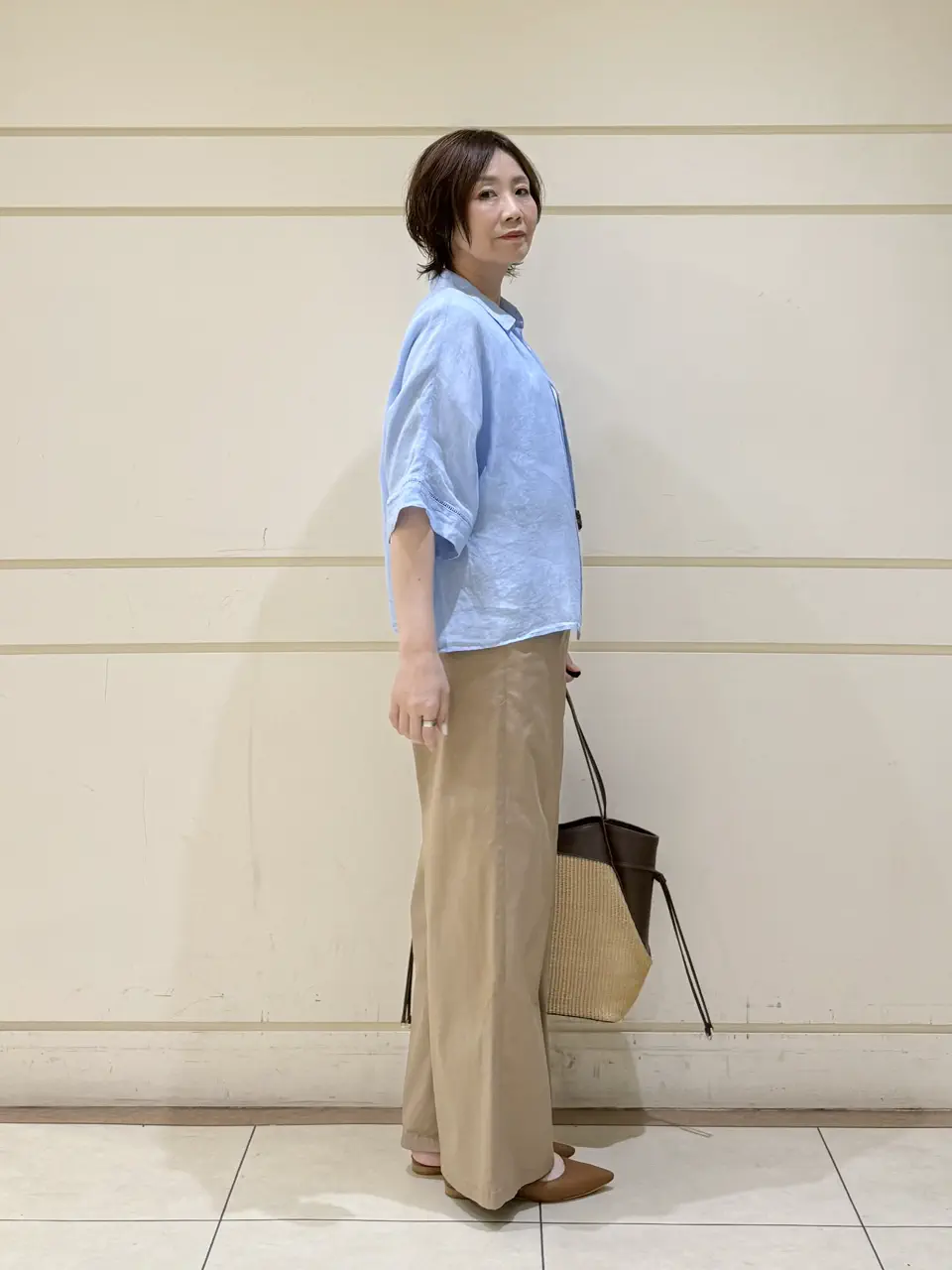 ONWARD CROSSET SELECT maruri コーディネート画像
