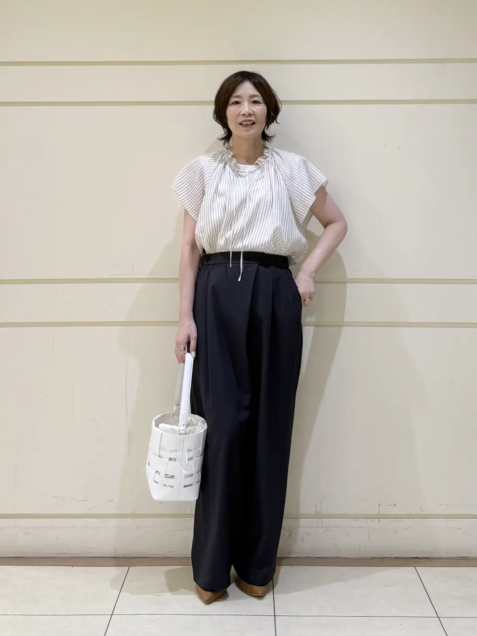 ONWARD CROSSET SELECT maruri コーディネート画像