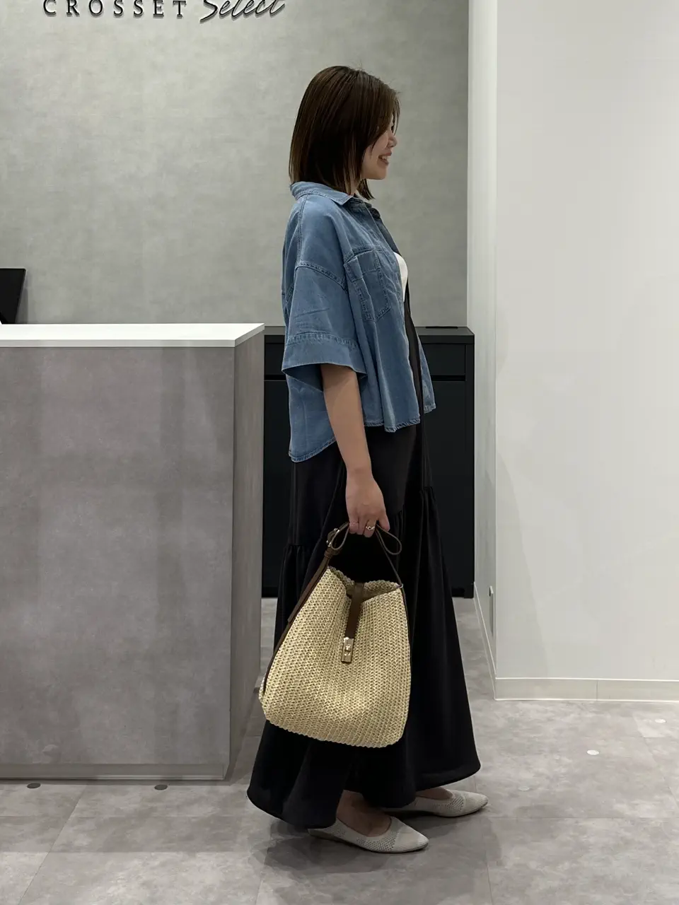 ONWARD CROSSET SELECT mami コーディネート画像