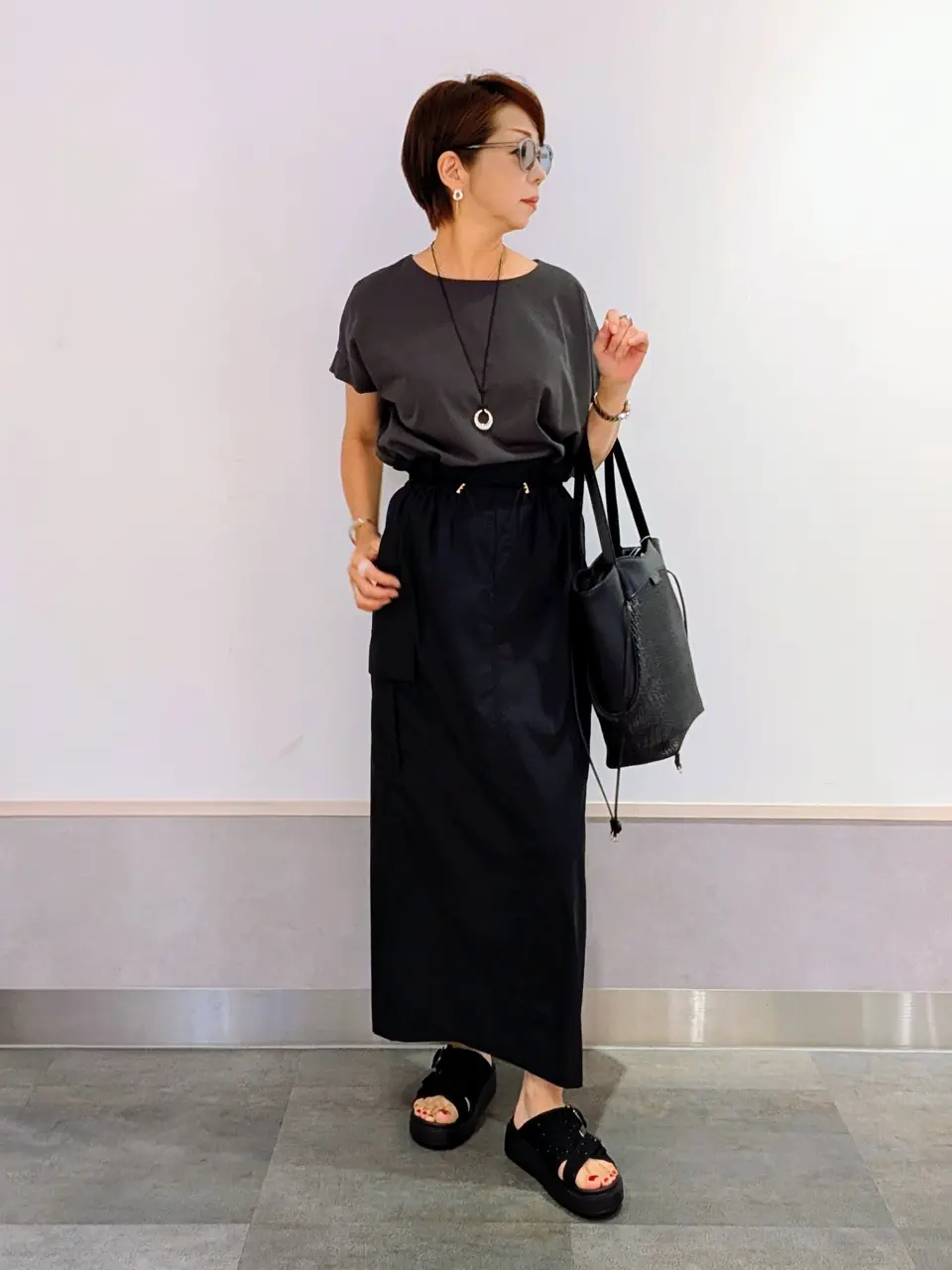 ONWARD CROSSET SELECT niwa コーディネート画像