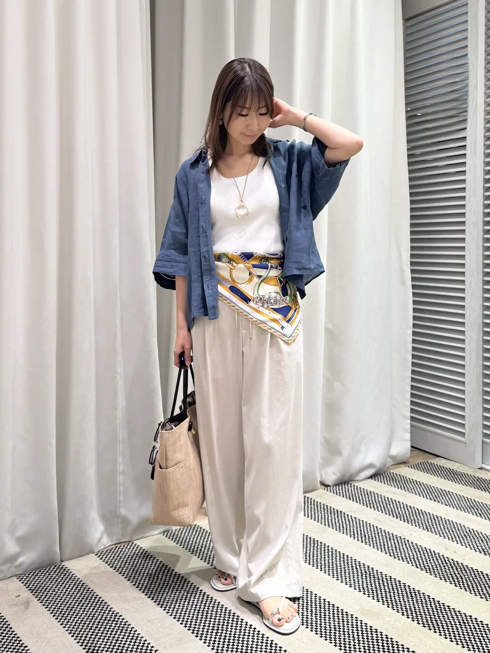  KURIYAMA コーディネート画像