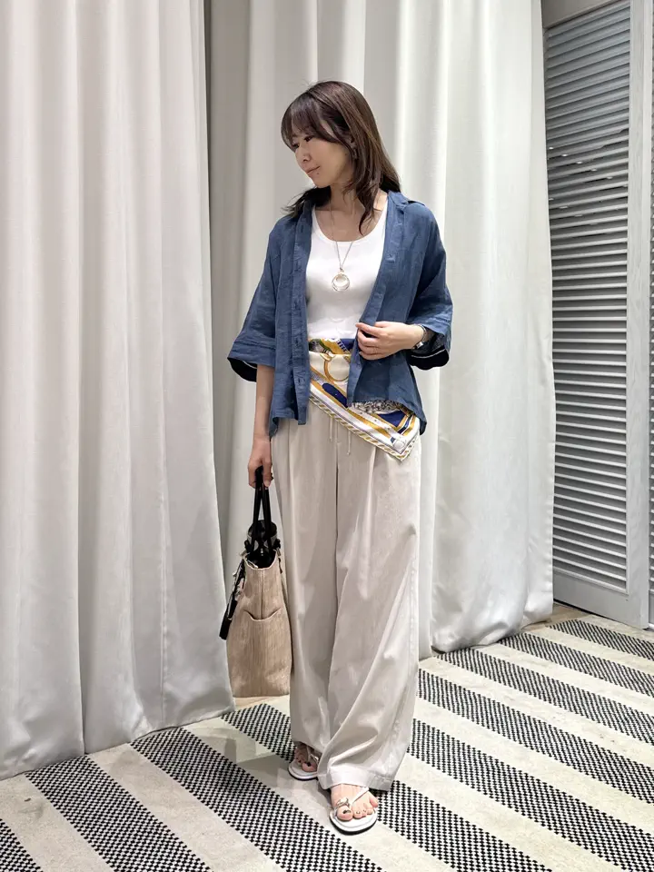ONWARD CROSSET SELECT KURIYAMA コーディネート画像