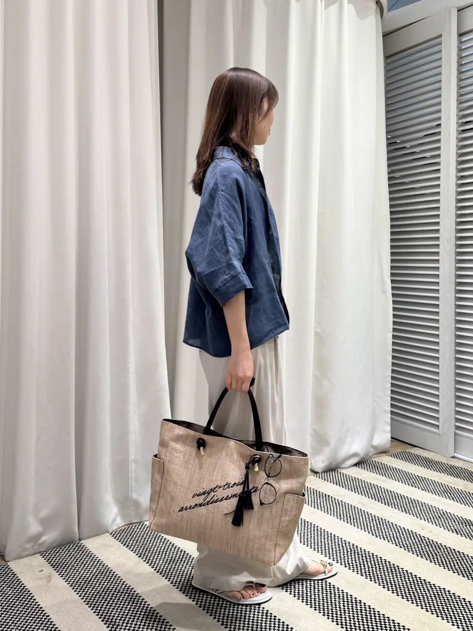 ONWARD CROSSET SELECT KURIYAMA コーディネート画像